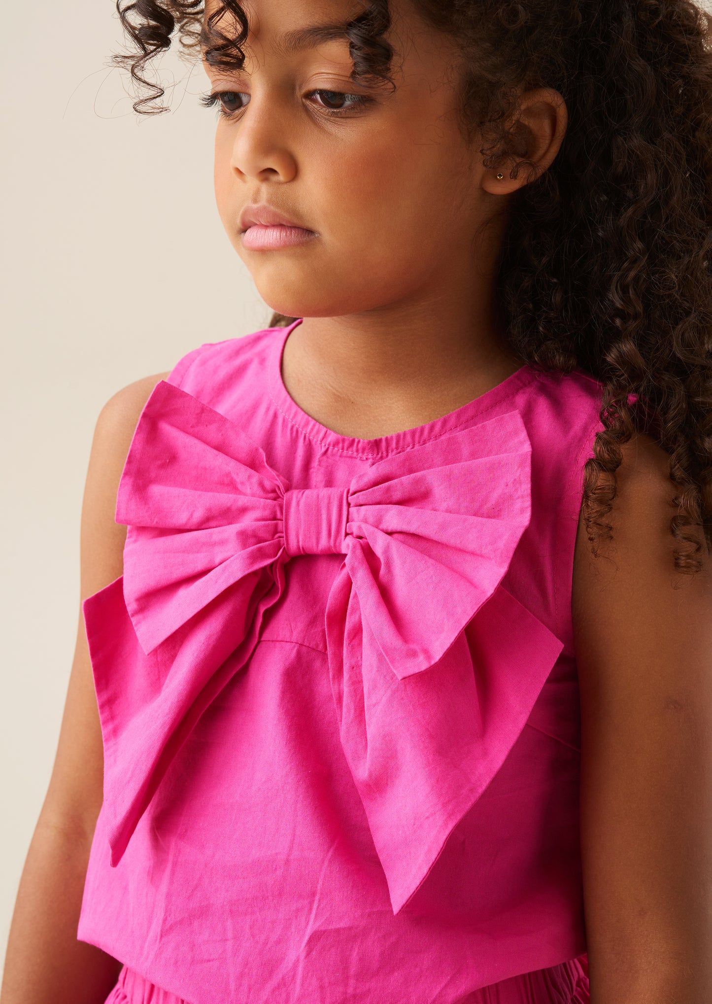 Enya Bow Shell Top