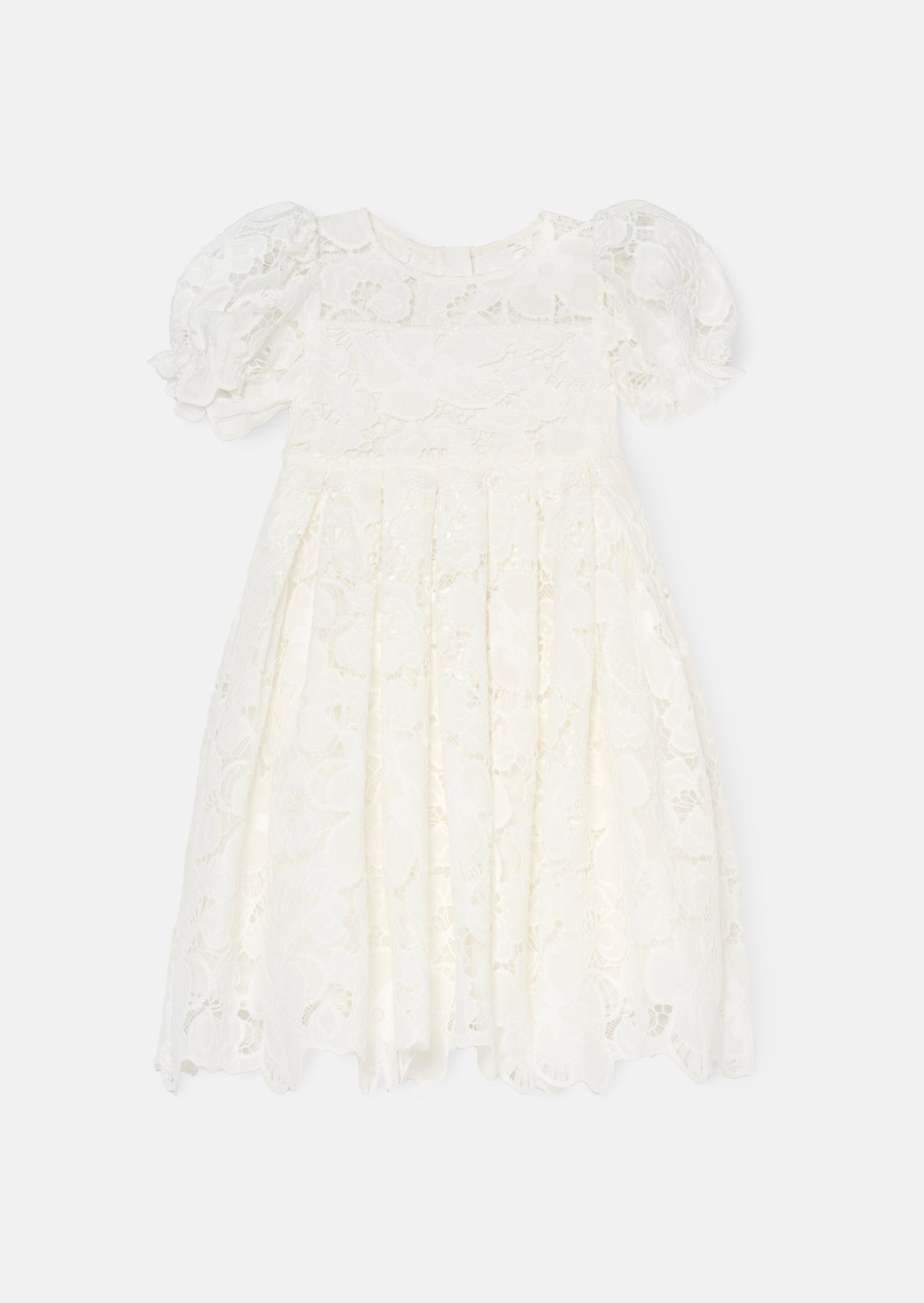 Maeva White Lace Dress