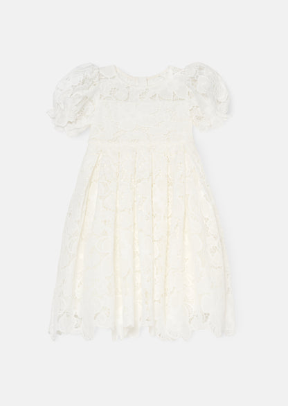 Maeva White Lace Dress