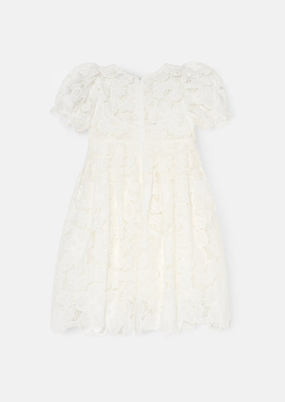 Maeva White Lace Dress