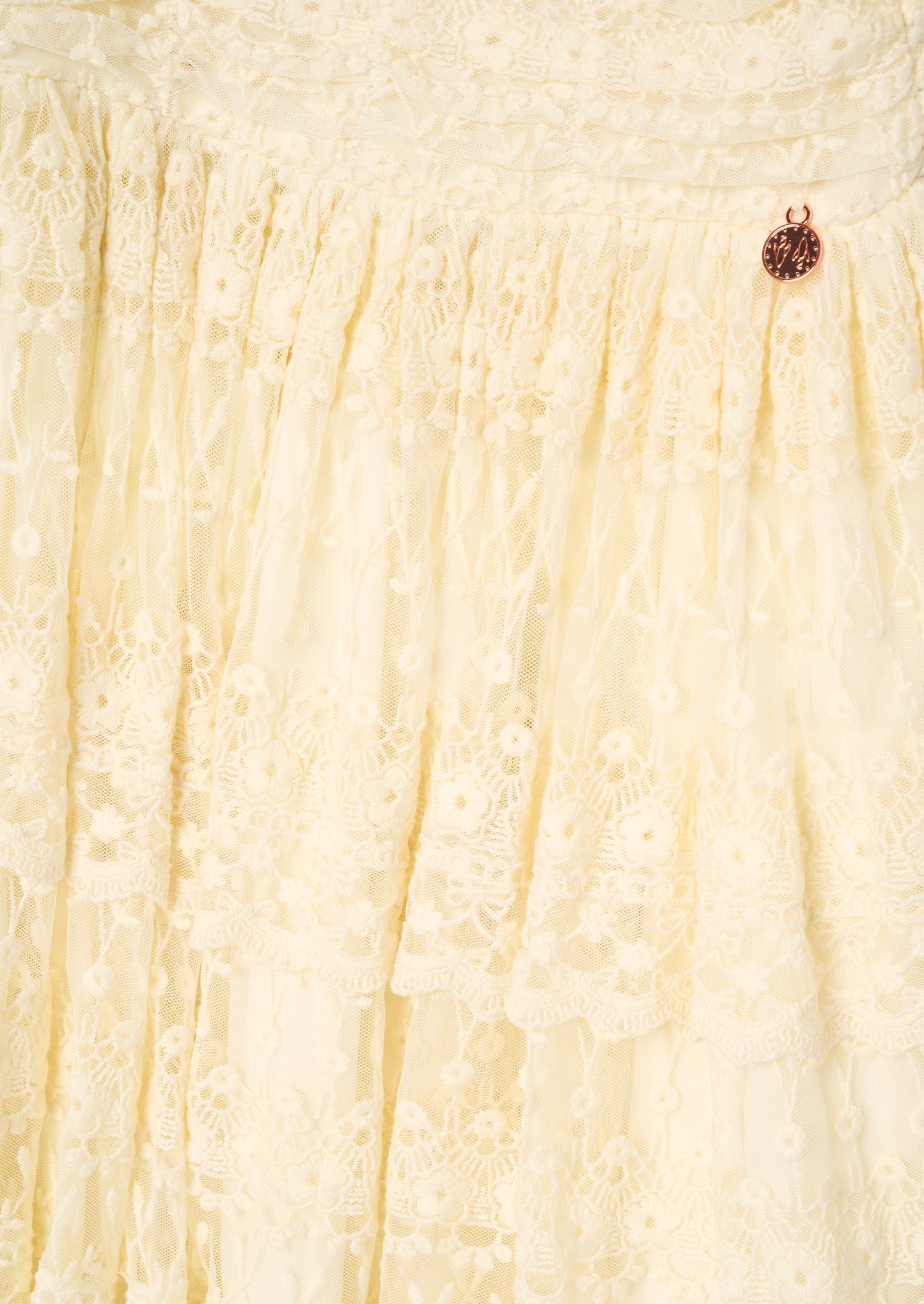 Annabelle Vintage Lace Mesh Dress