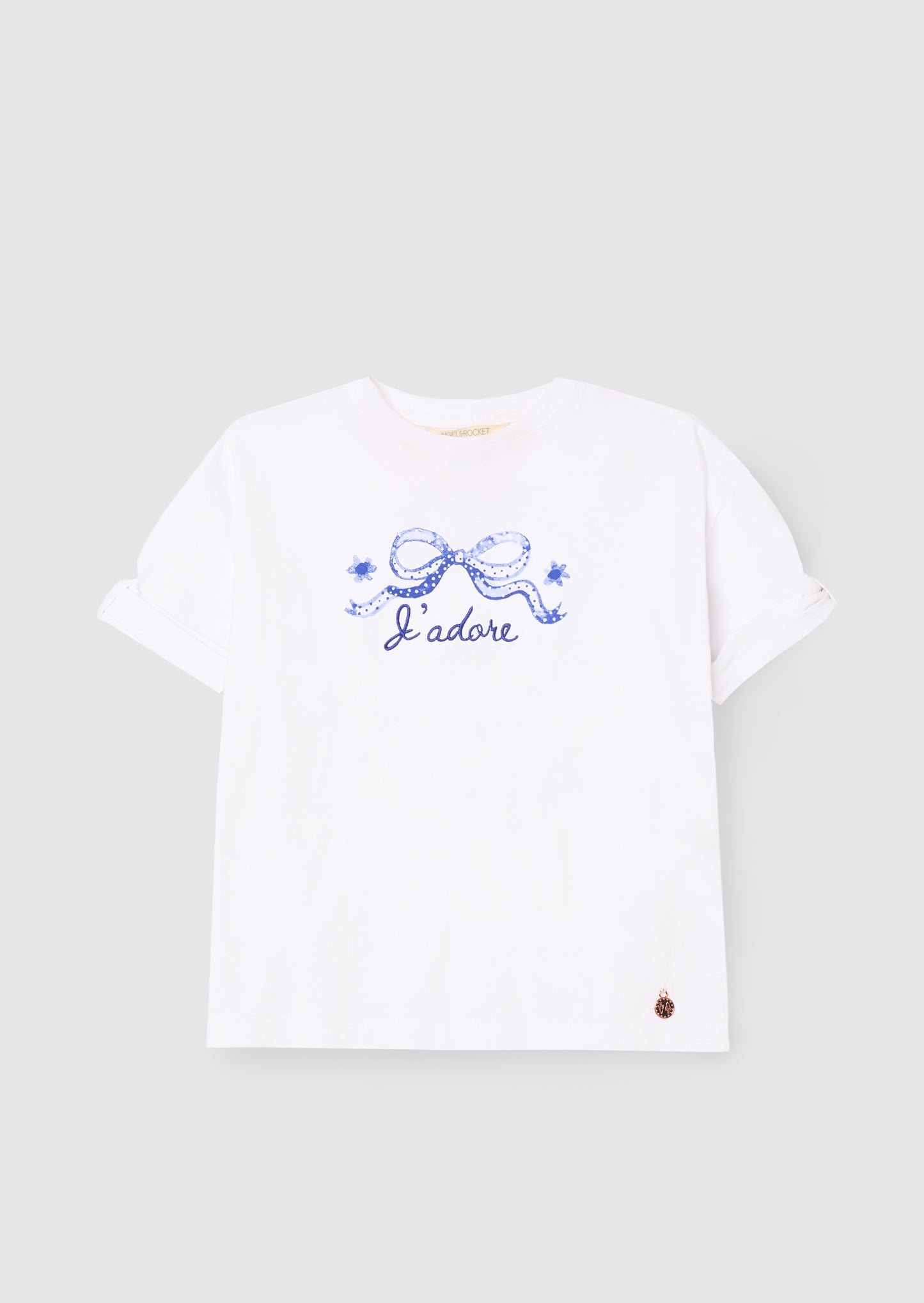 Joanie Floral Placement Print T Shirt