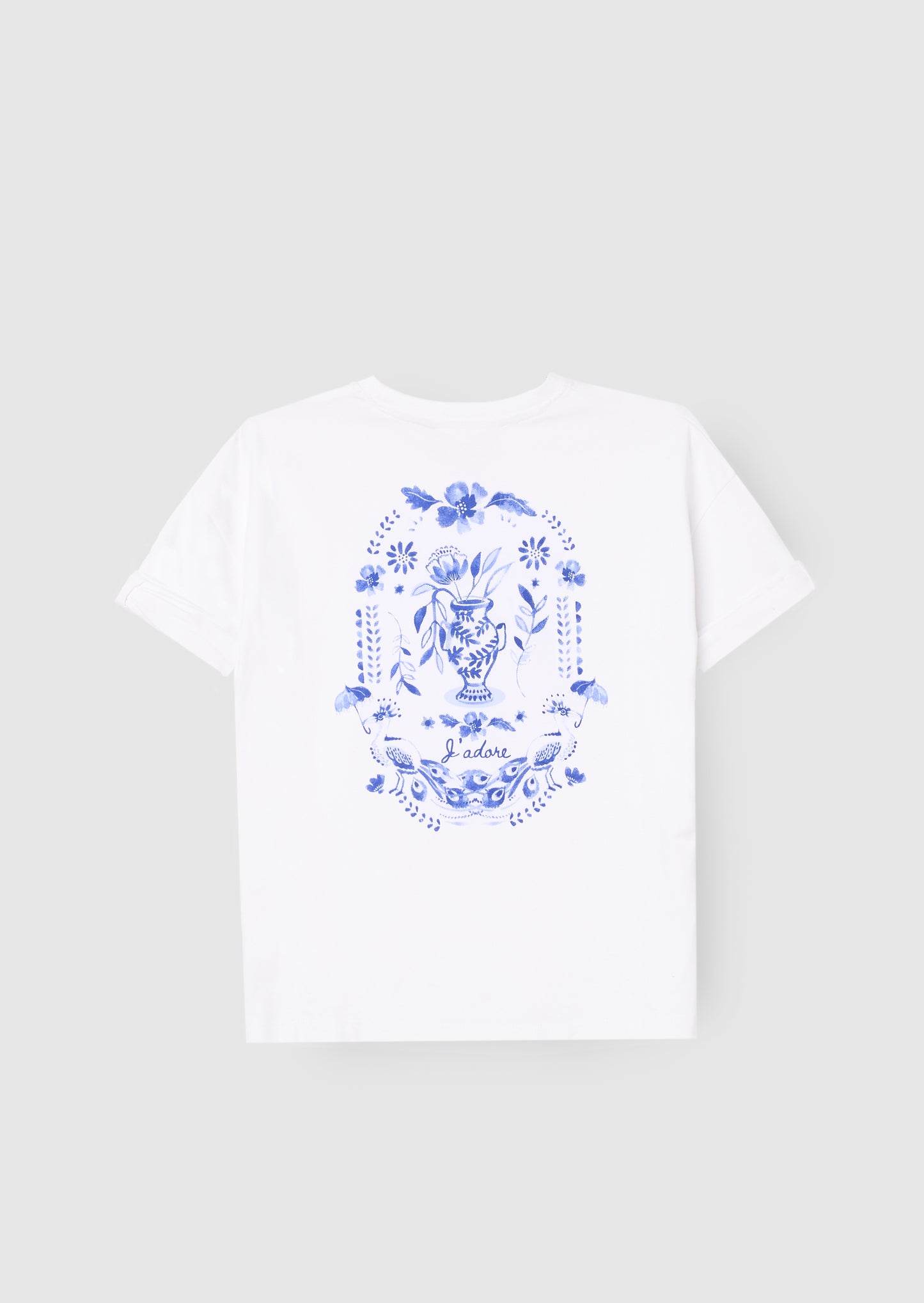 Joanie Floral Placement Print T Shirt