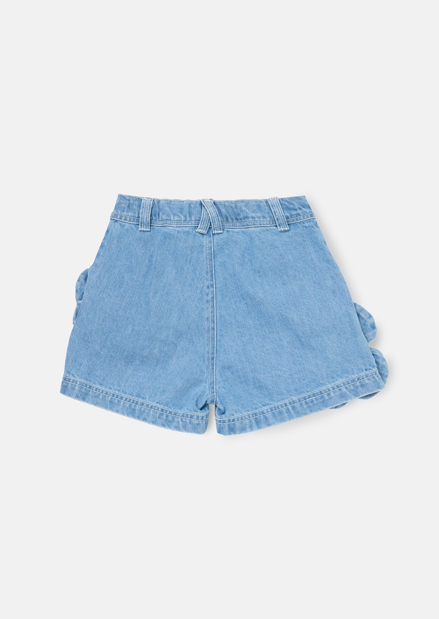 Eden 3D Flower Denim Shorts