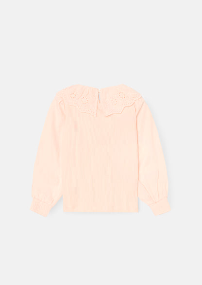 Elise Bow Collar Top