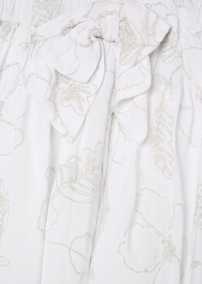 Dalhia Floral Embroidered Skirt