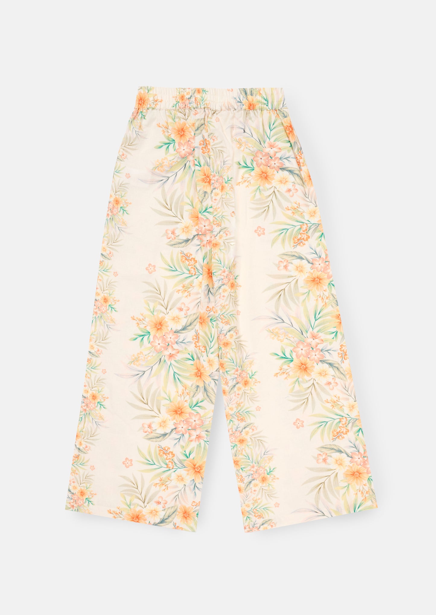 Primrose Floral Print Tie Waist Trousers