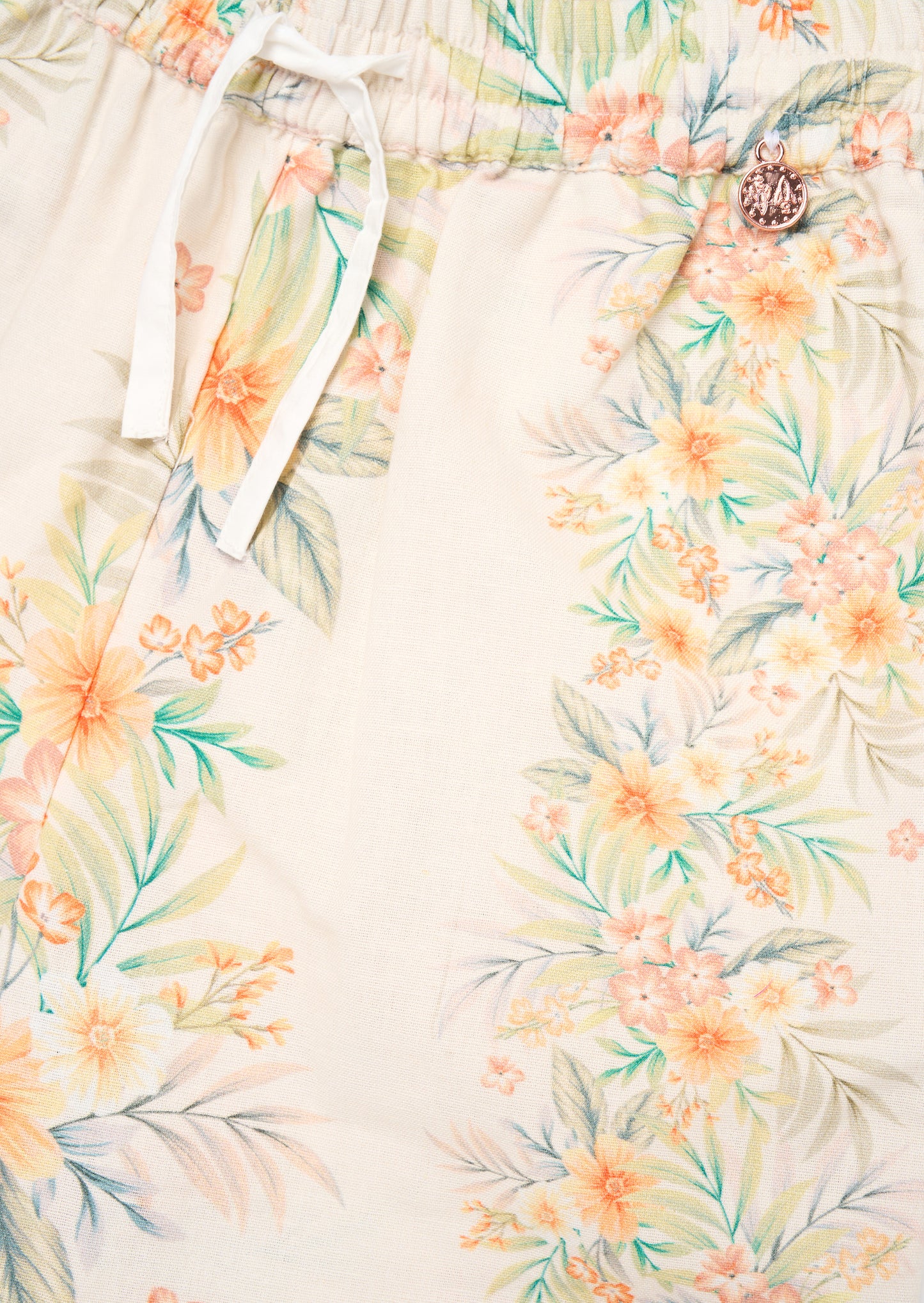 Primrose Floral Print Tie Waist Trousers