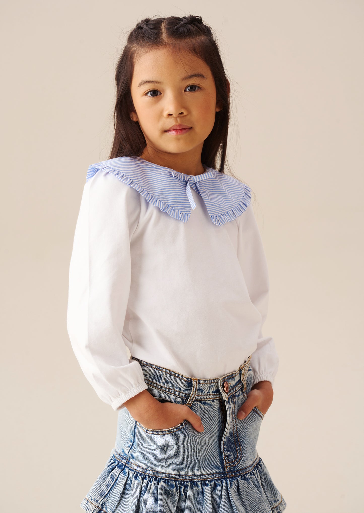 Betty Stripe Long Sleeve Top