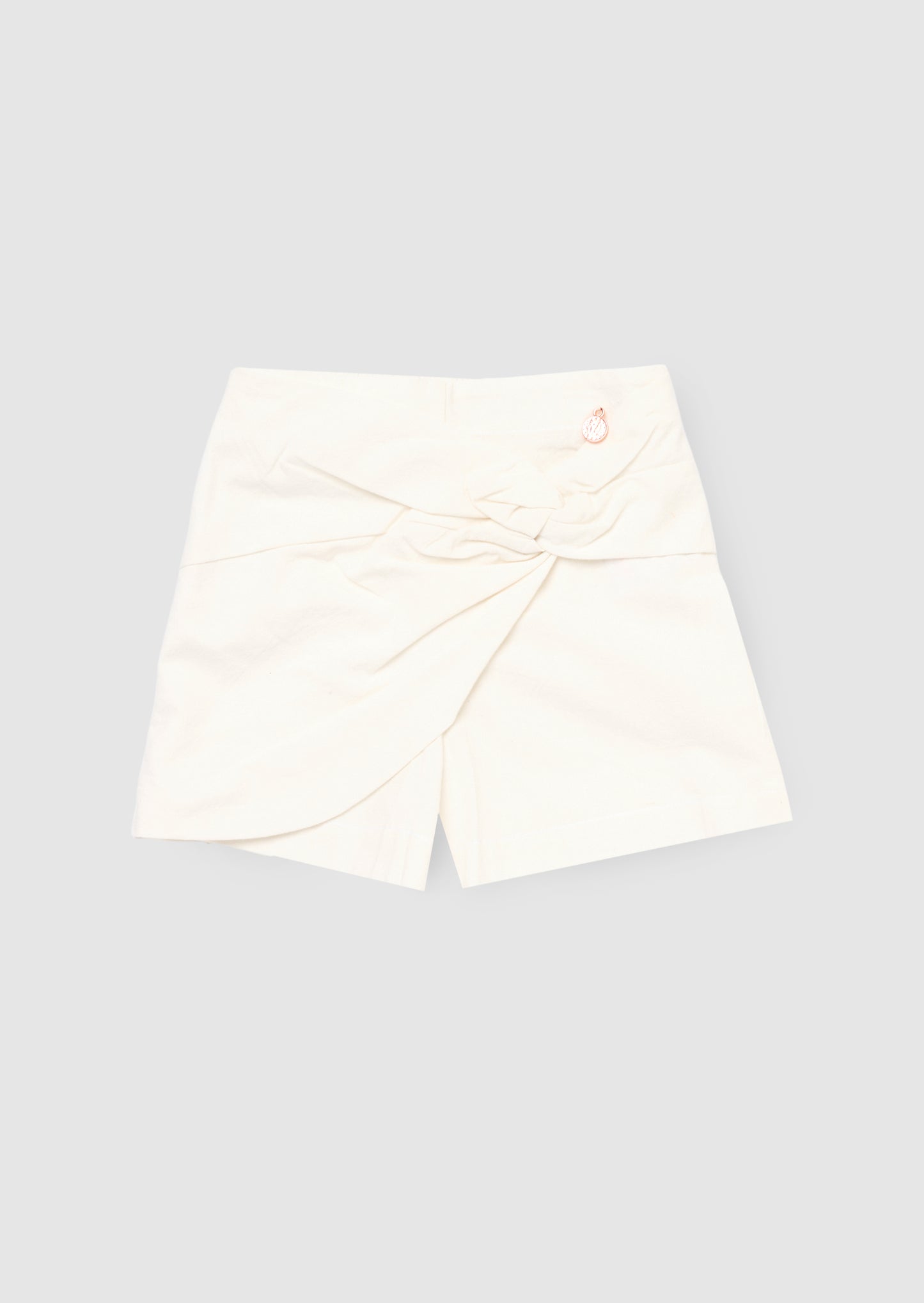 Ellie Wrap Detail Mini Skirt