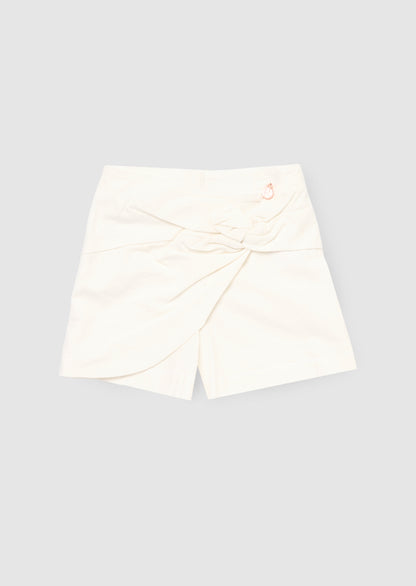 Ellie Wrap Detail Mini Skirt