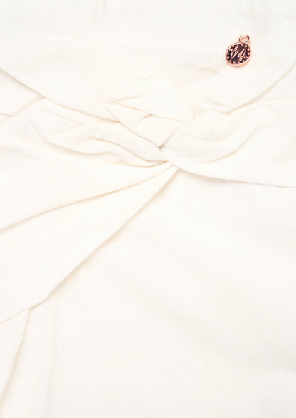 Ellie Wrap Detail Mini Skirt