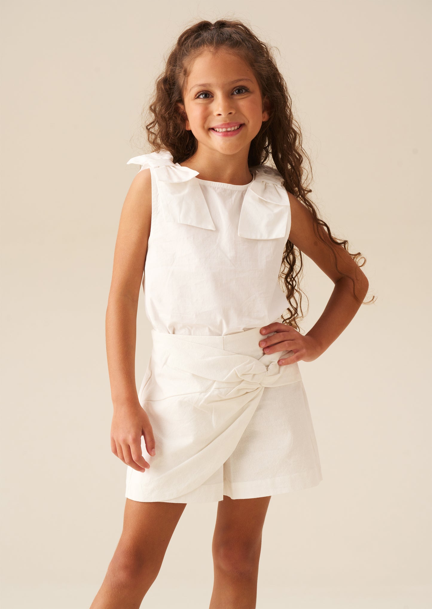 Ellie Wrap Detail Mini Skirt