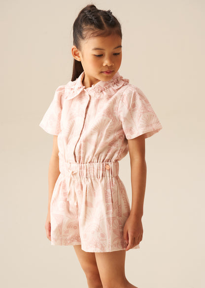Abby Linen Tie Waist Jumpsuit