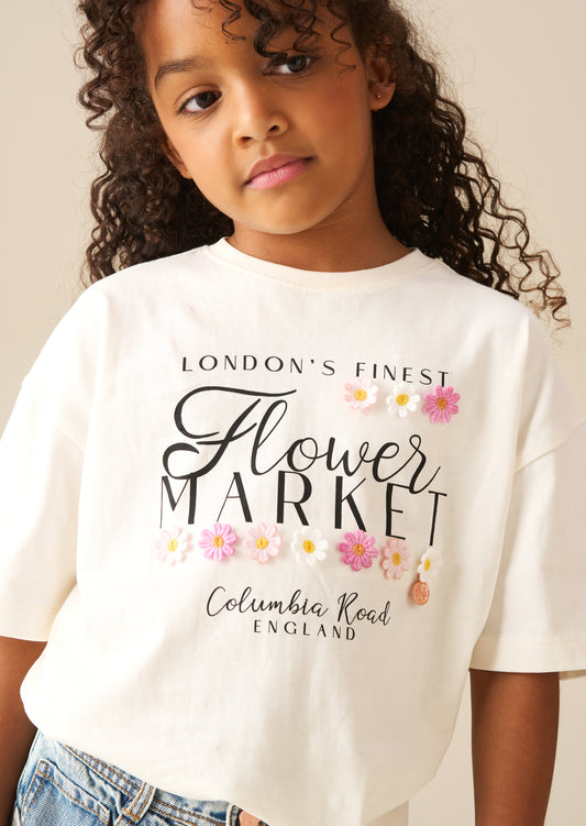 Annie Flower Market T Shirt