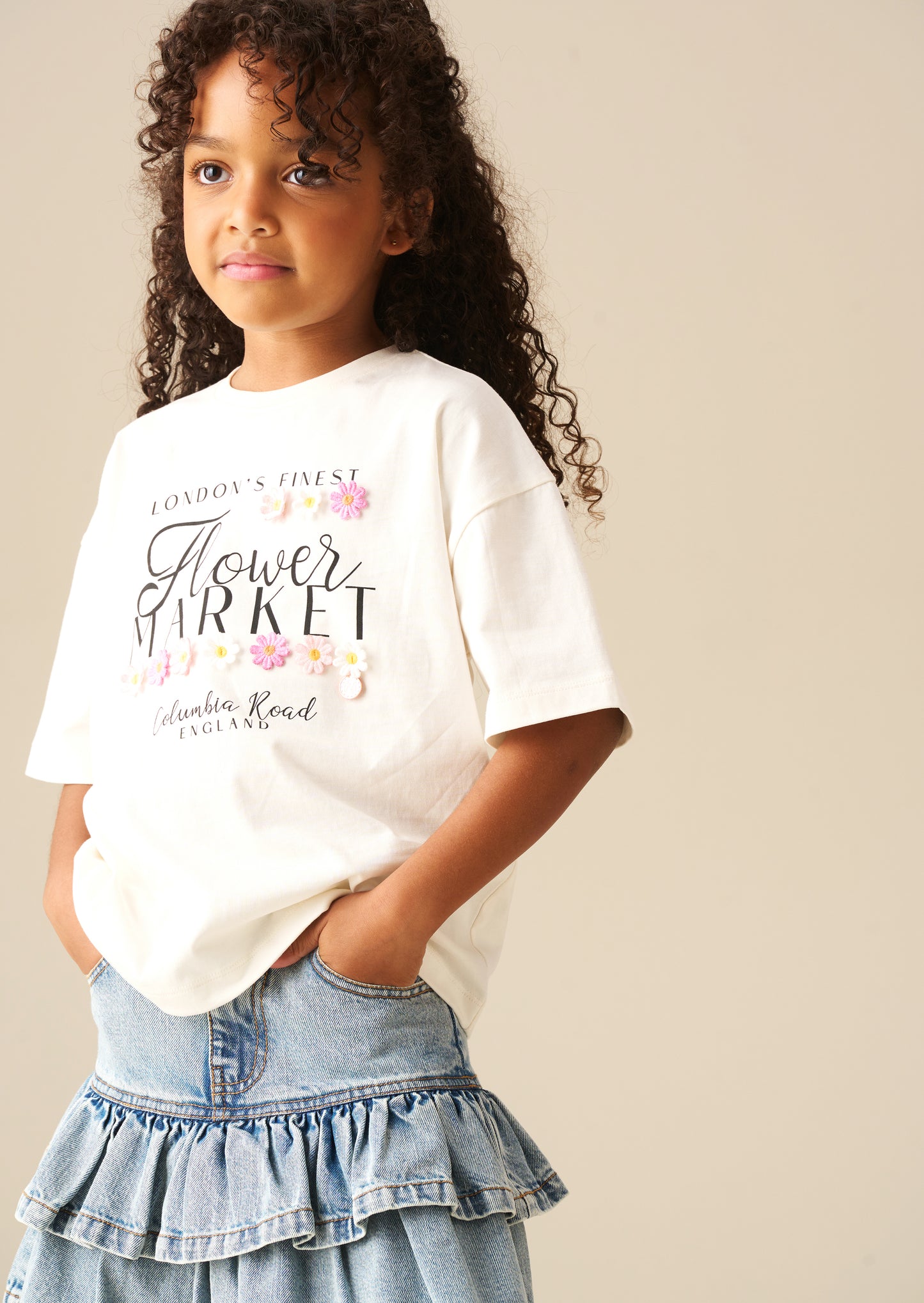 Annie Flower Market T Shirt