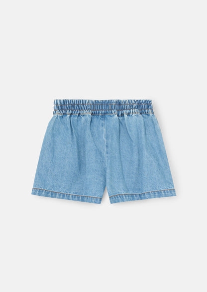 Zeta Embellished Denim Shorts