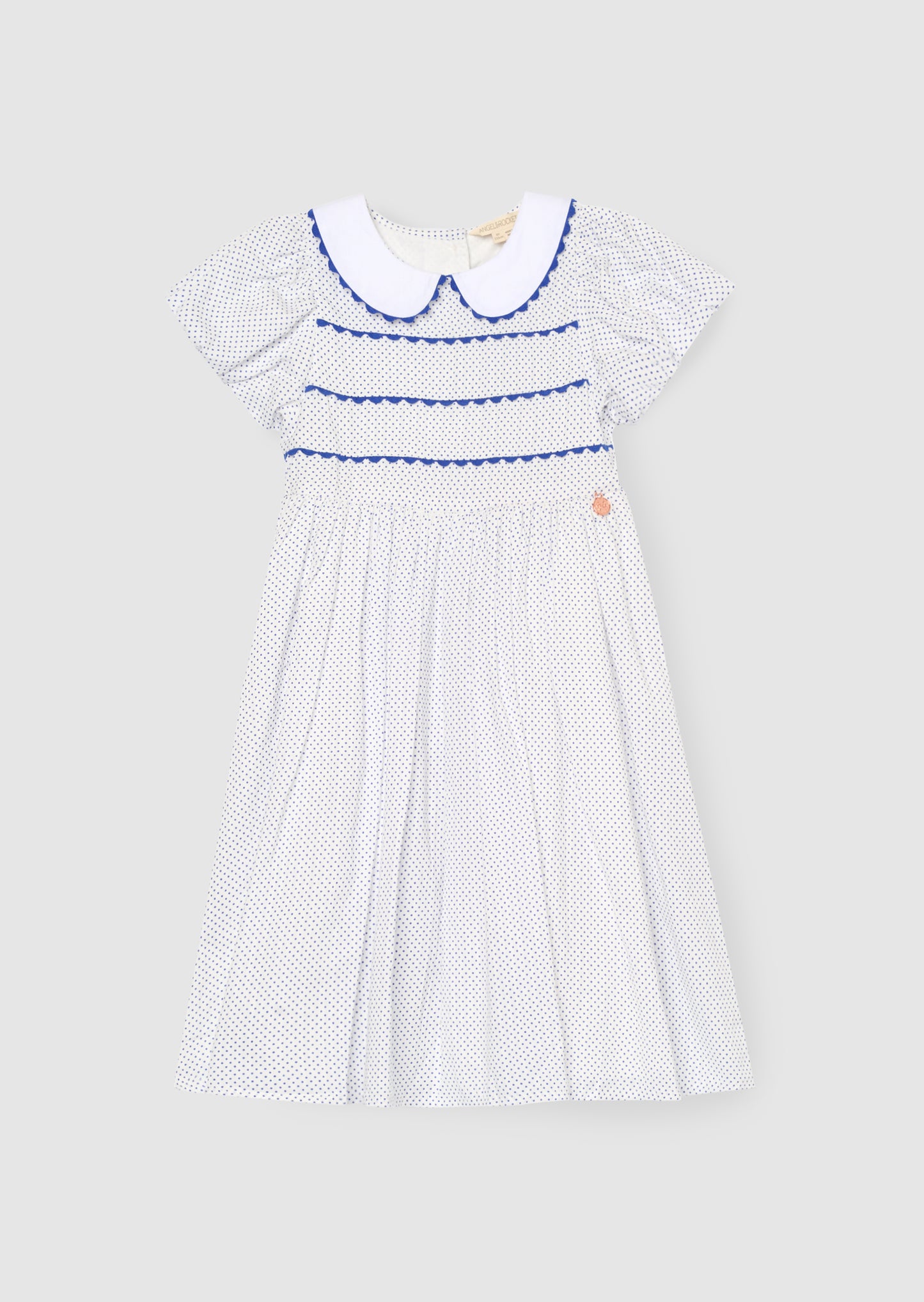 Lottie Spot Puff Sleeve Dress