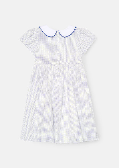 Lottie Spot Puff Sleeve Dress