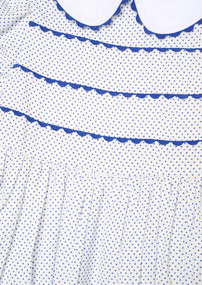 Lottie Spot Puff Sleeve Dress