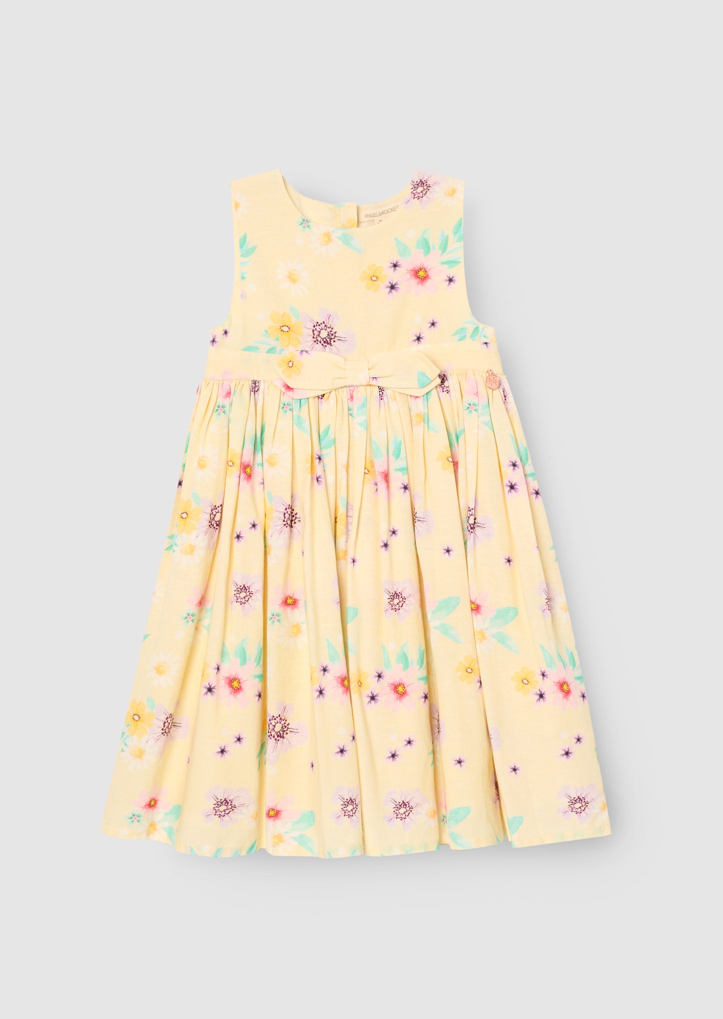 Edie Linen Floral Dress