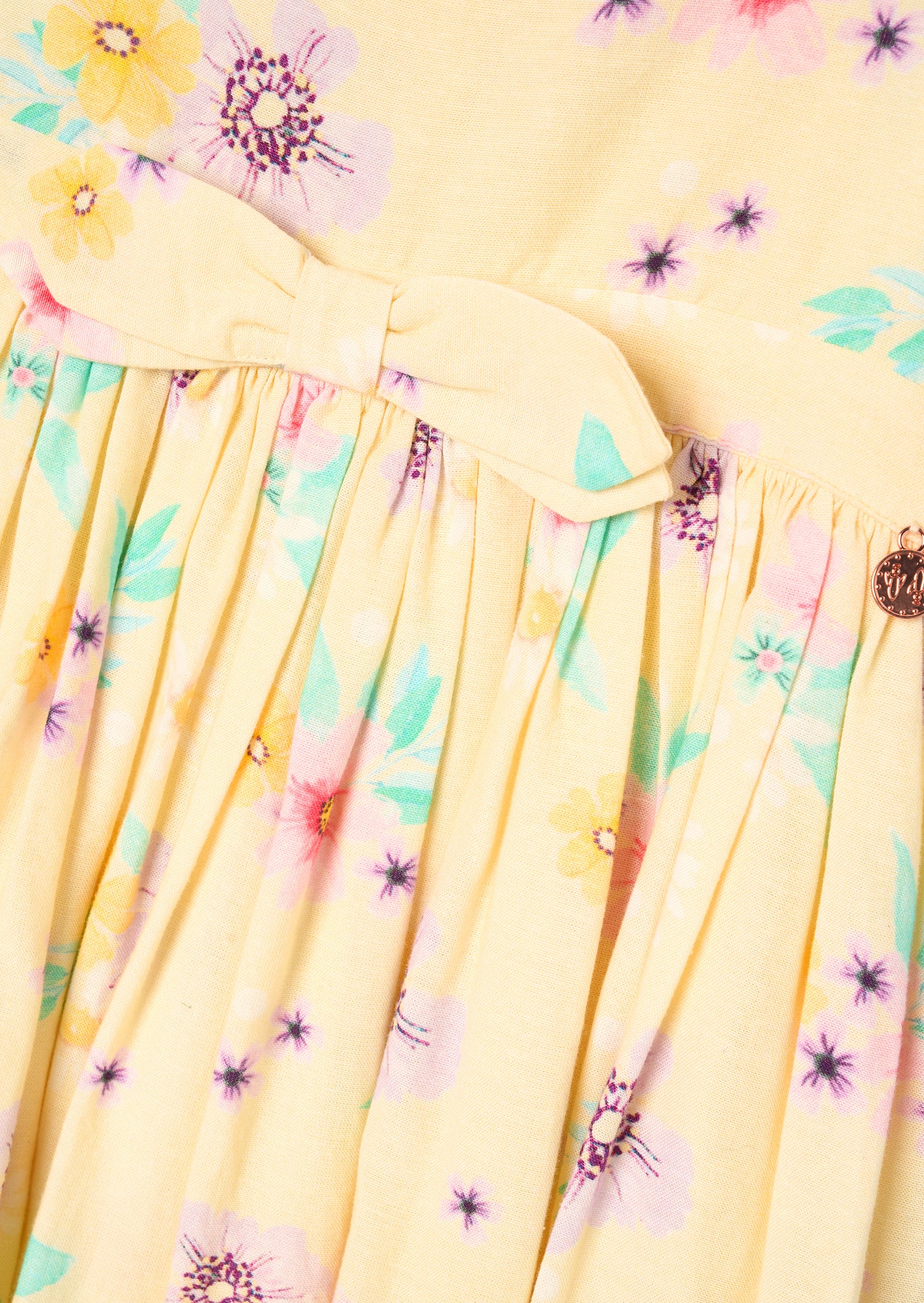 Edie Linen Floral Dress