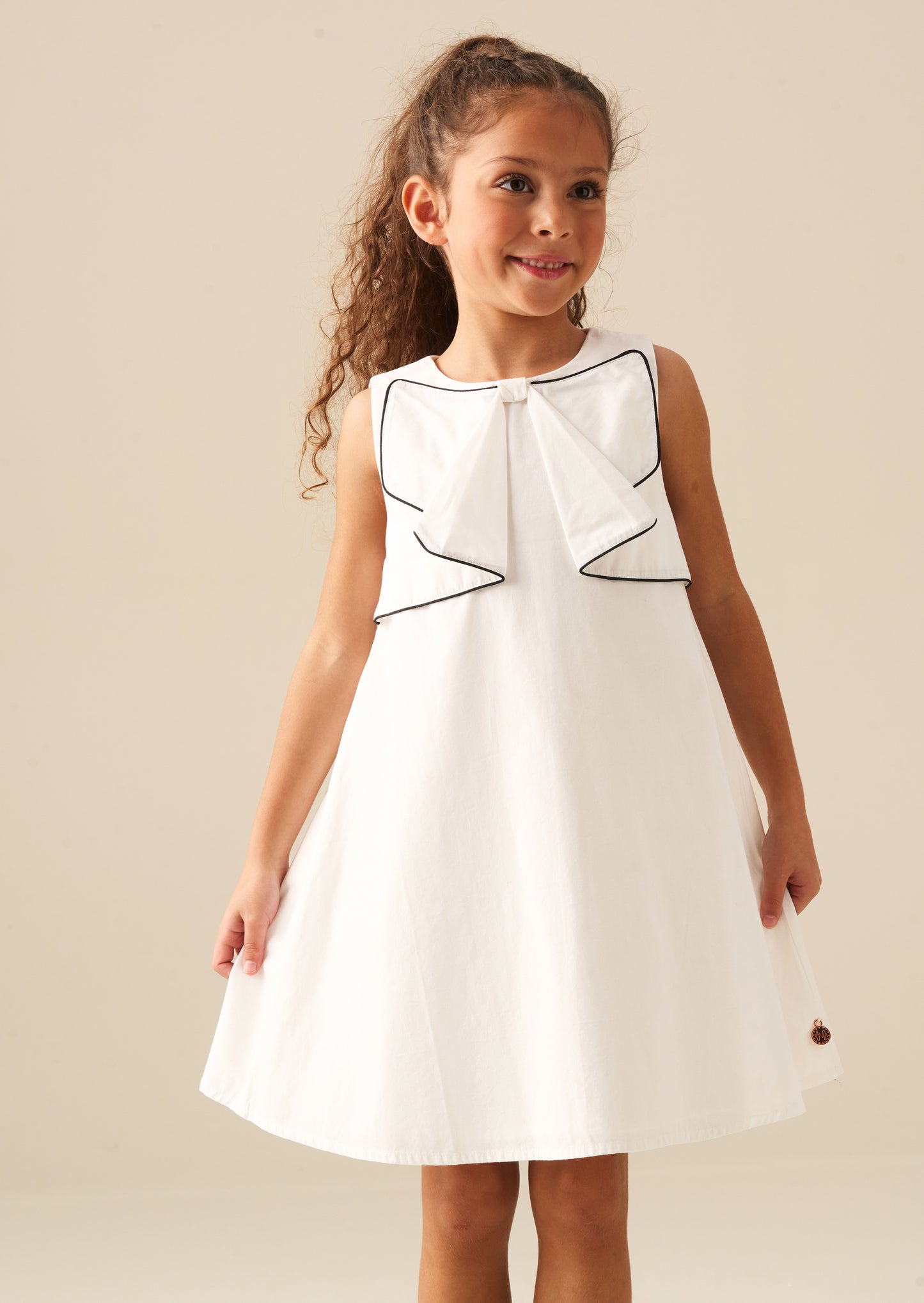 Lizzie Bow Detail Dress