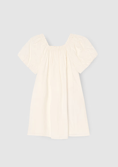 Coletta Puff Sleeve Swing Dress