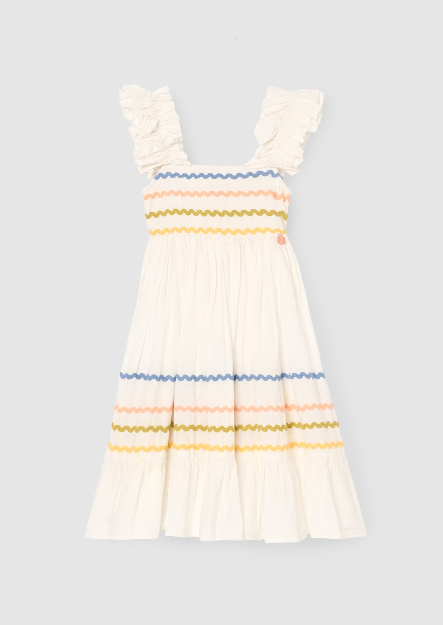 Monique Ric Rac Detail Maxi Dress