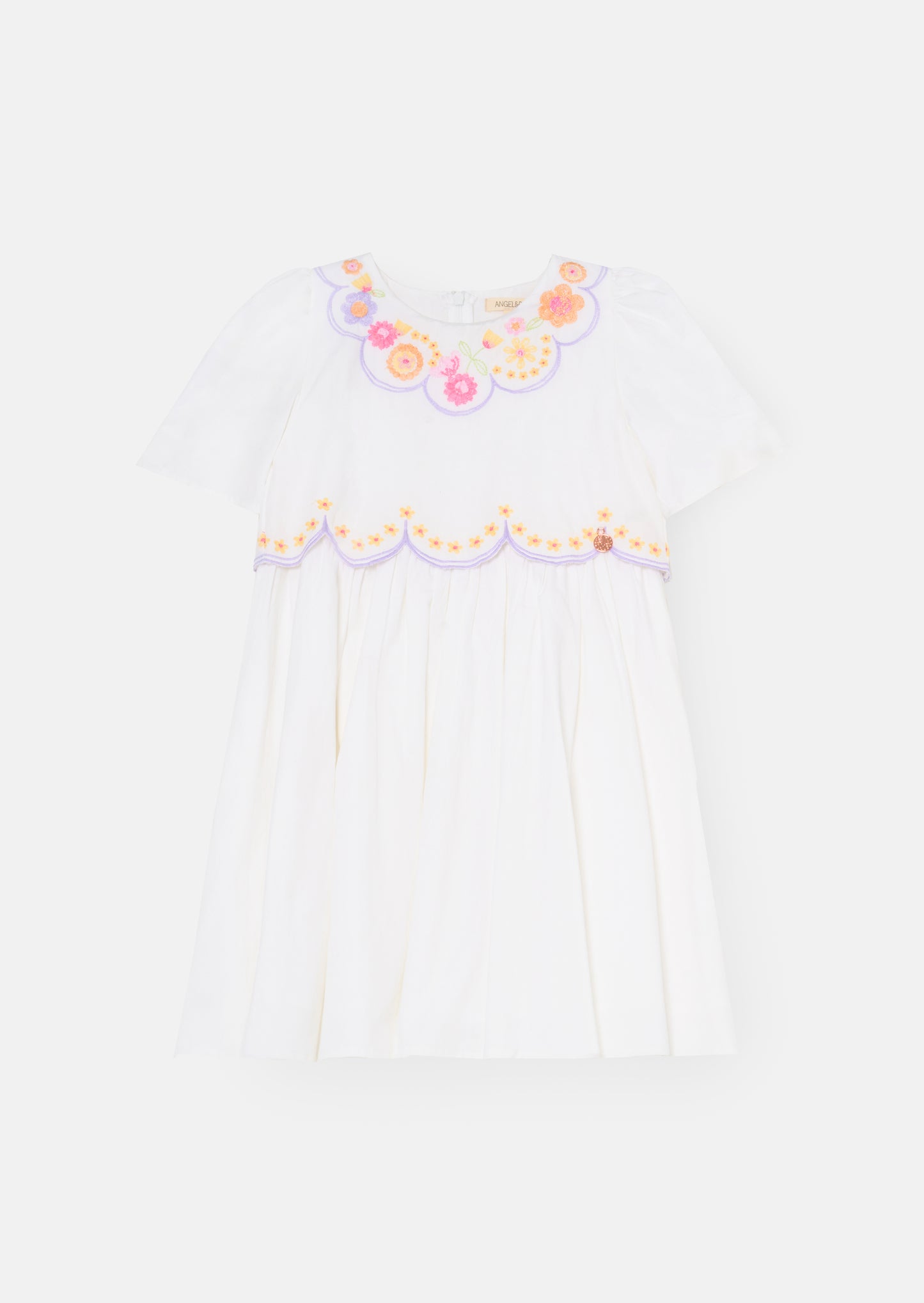 Gabby Floral Embroidered Dress