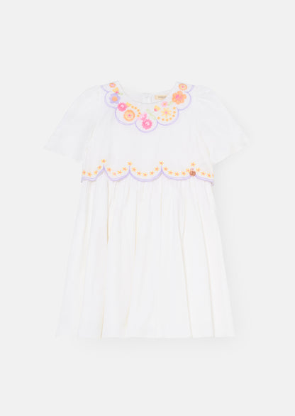 Gabby Floral Embroidered Dress