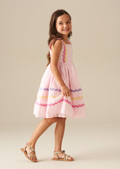 Mia Wide Ric Rac Dress