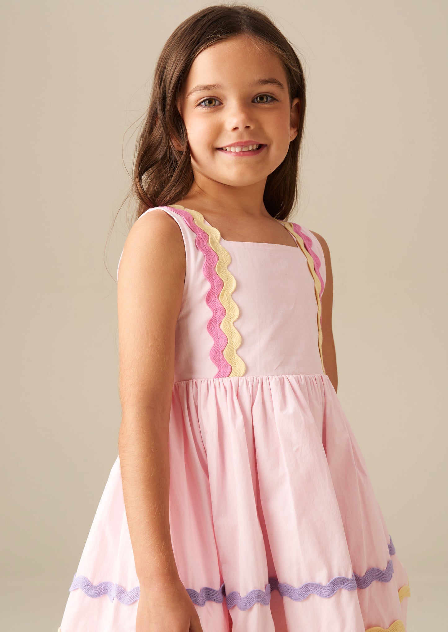 Mia Wide Ric Rac Dress