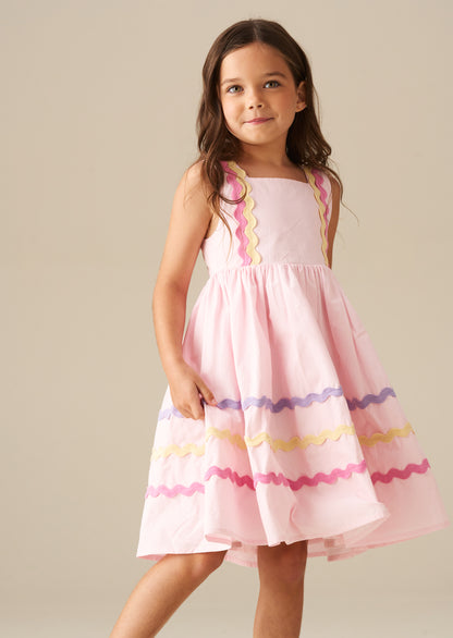 Mia Wide Ric Rac Dress