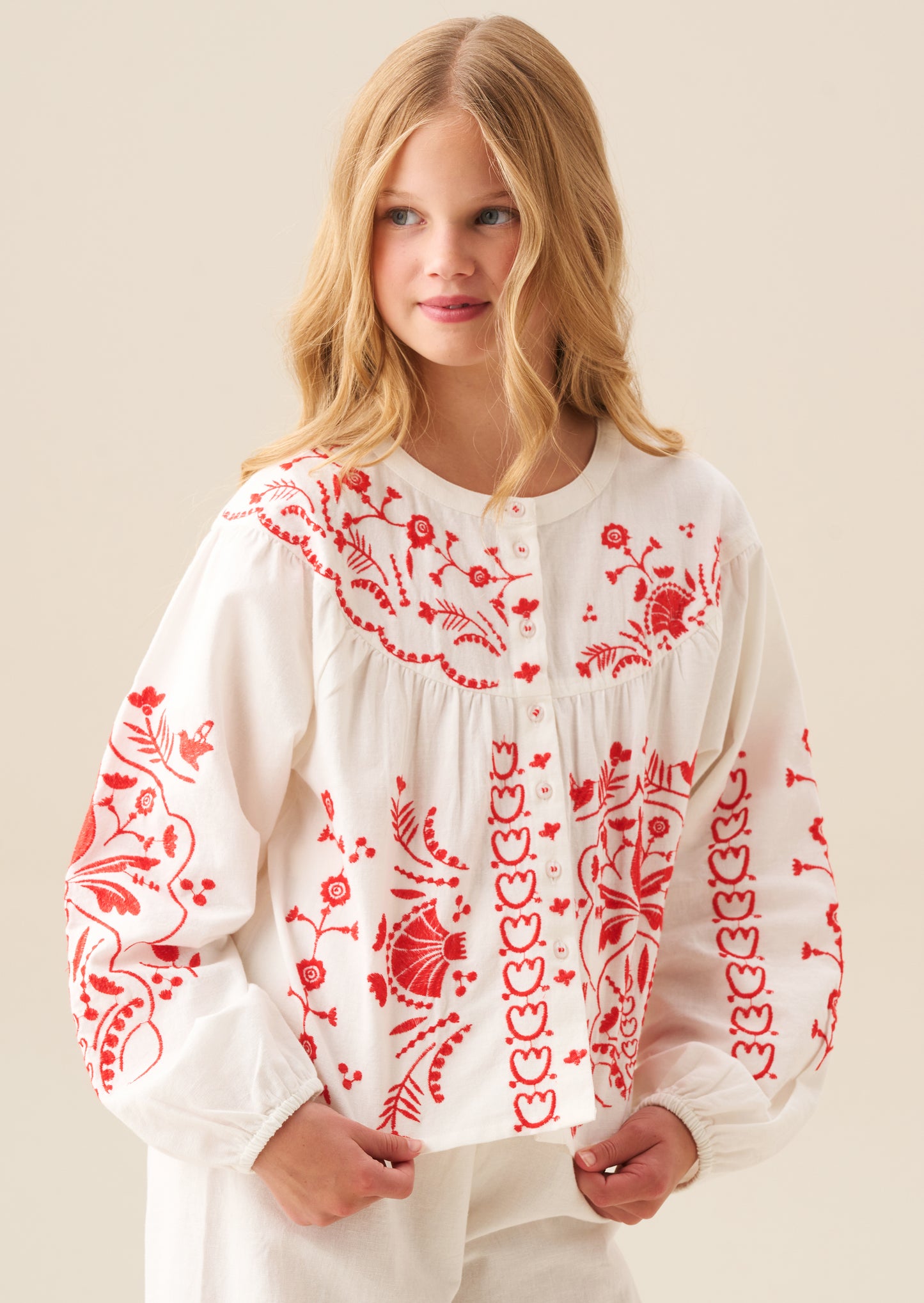 Pippa Embroidered Blouse