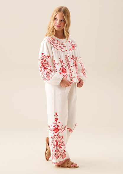 Pippa Embroidered Blouse
