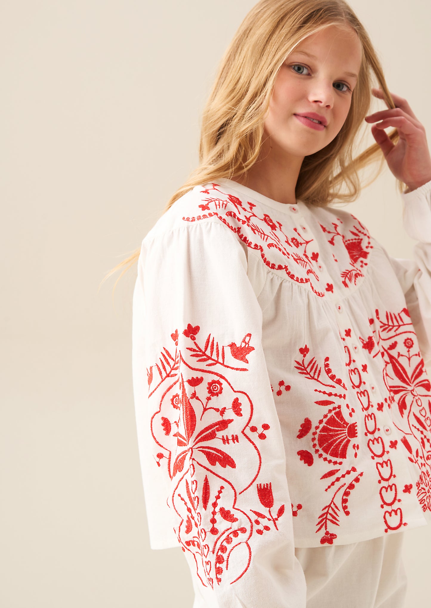 Pippa Embroidered Blouse