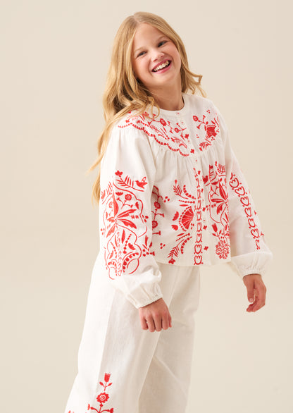 Pippa Embroidered Blouse