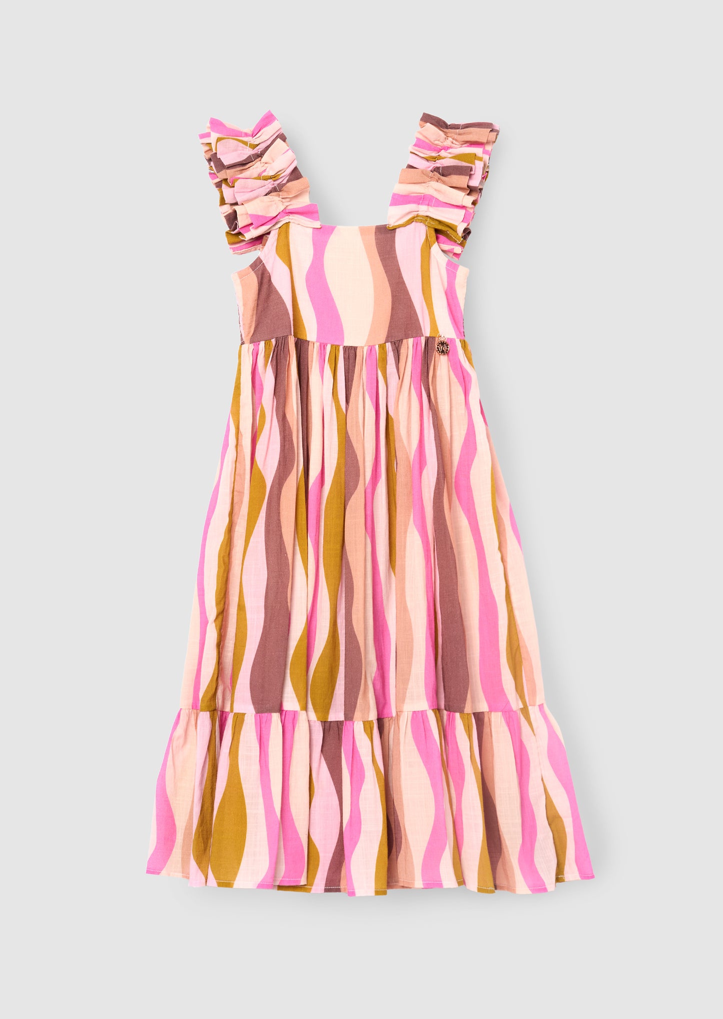 Marley Wave Print Maxi Dress