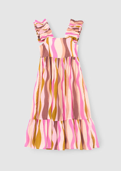 Marley Wave Print Maxi Dress