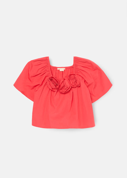 Coletta Corsage Swing Top