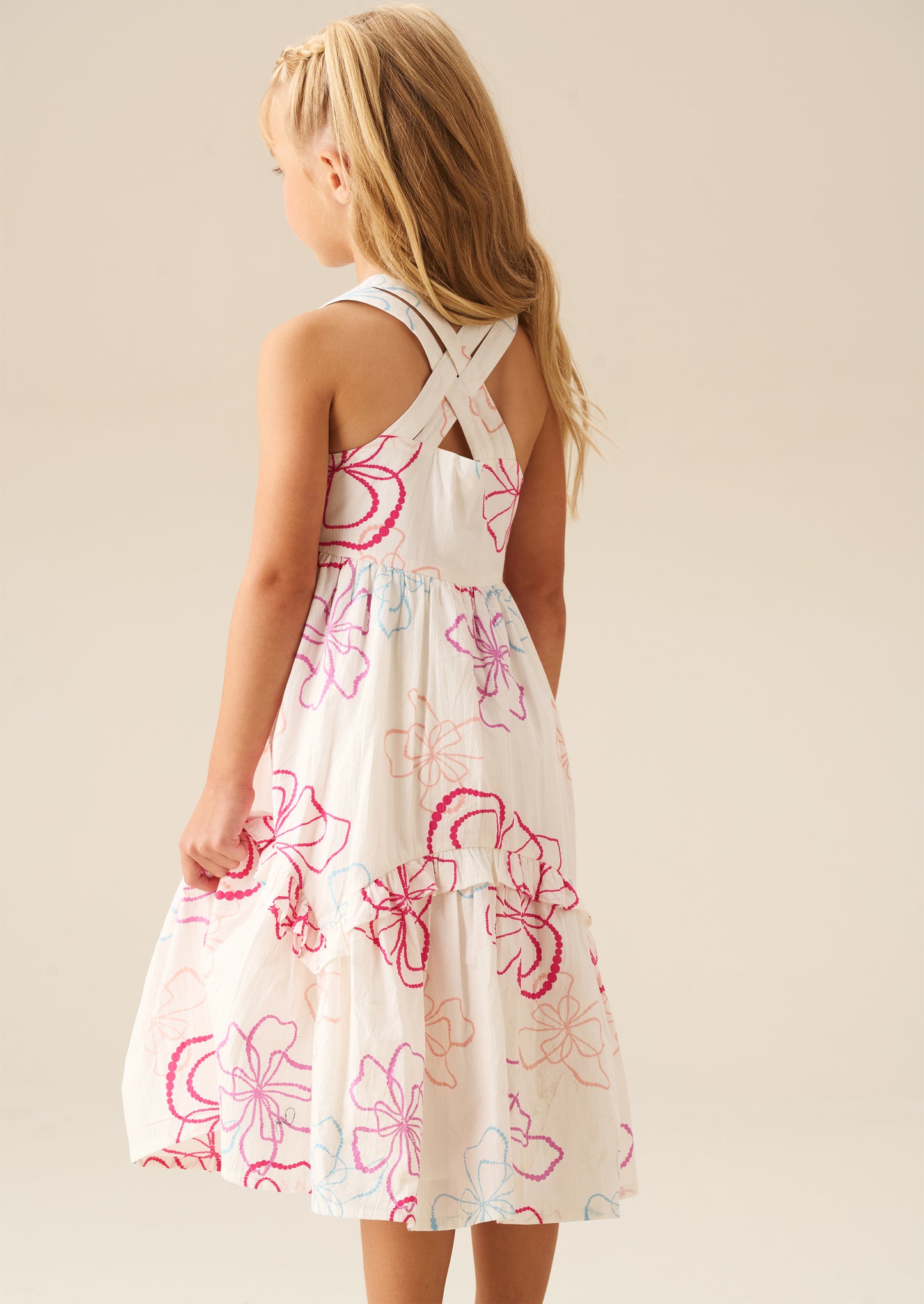 Lettie Printed Floral Dress