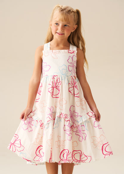 Lettie Printed Floral Dress