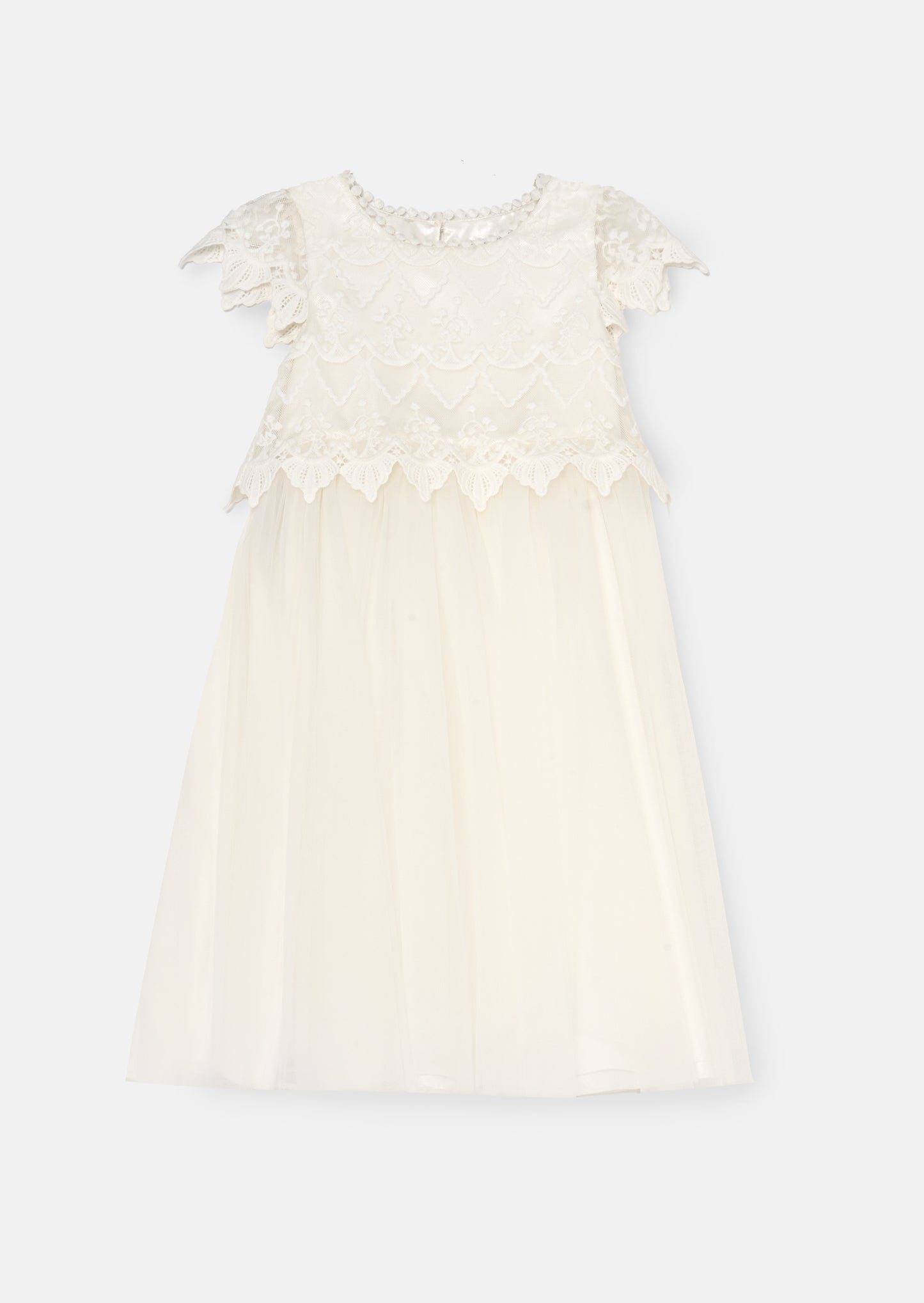 Lucy Lace Ivory Dress