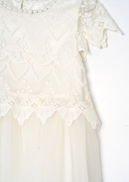 Lucy Lace Ivory Dress