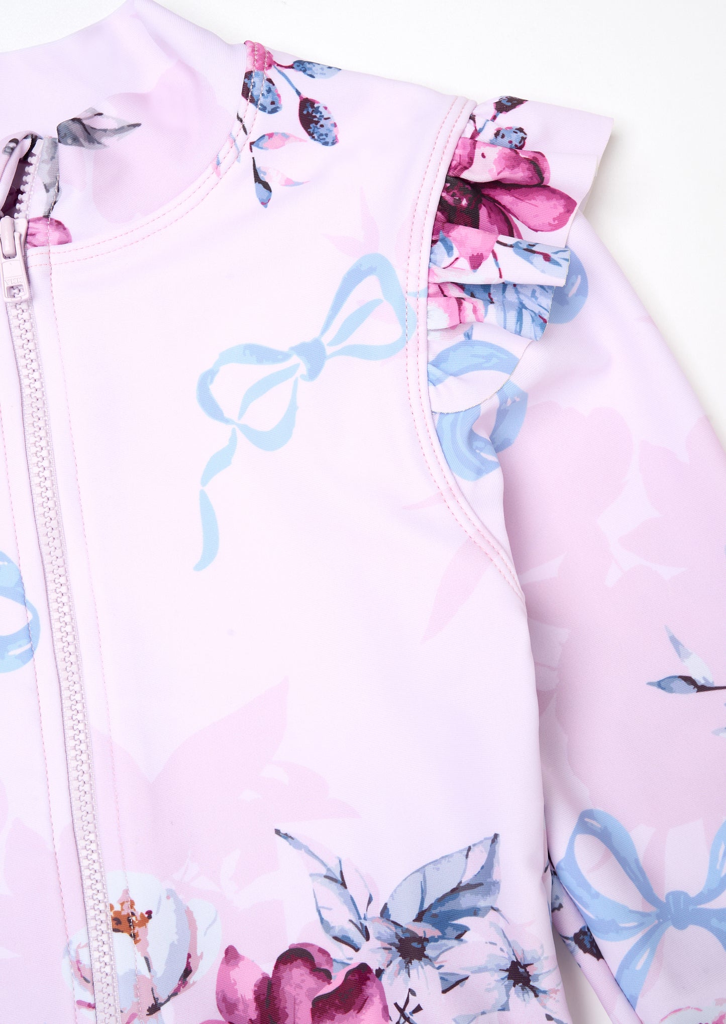Pearl Floral Sunsafe LS Swimsuit