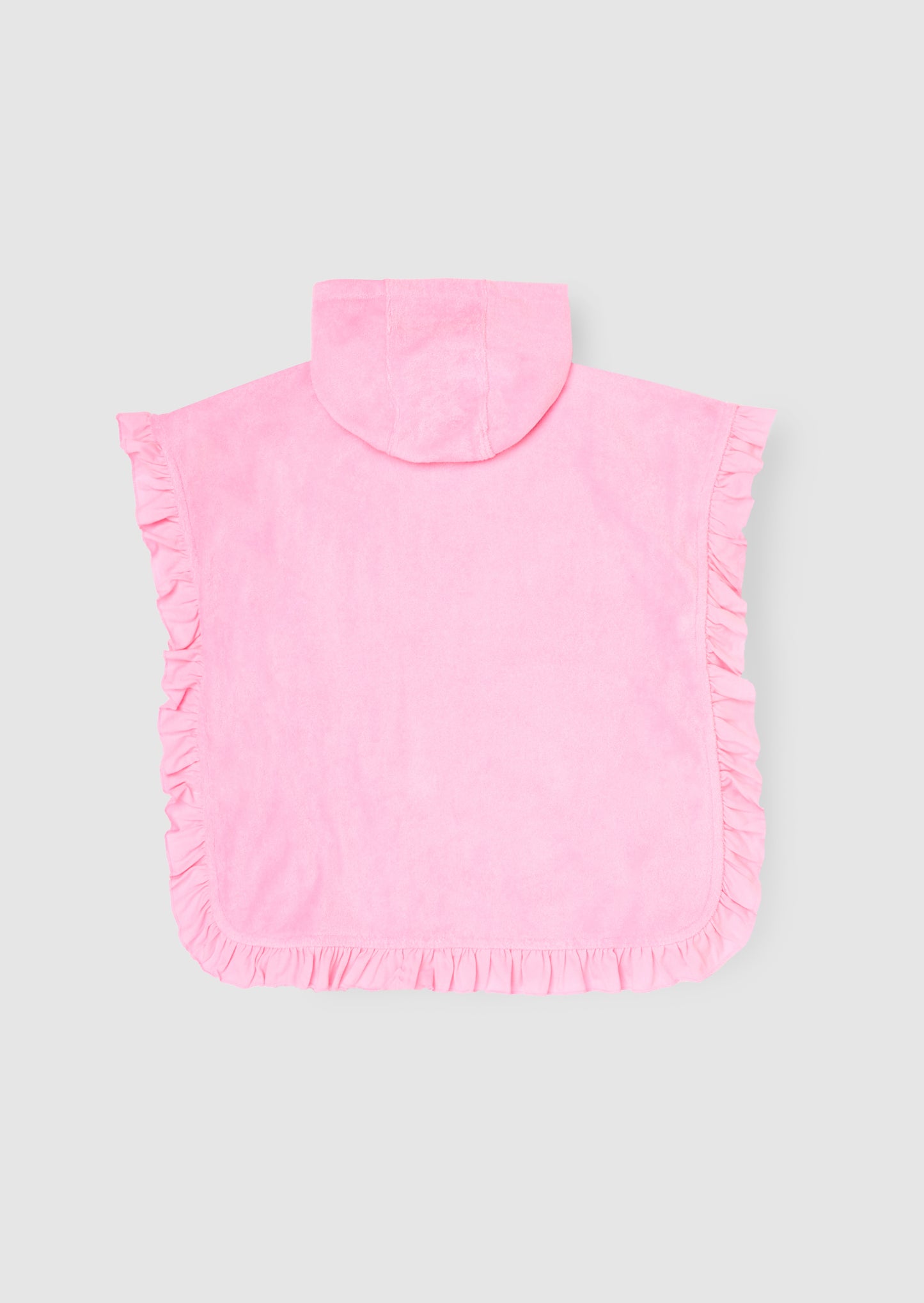 Shelley Embroidered Towelling Poncho
