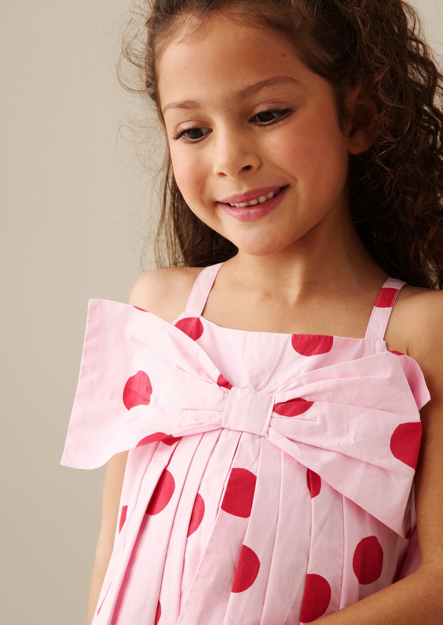 Spot Bow Dress