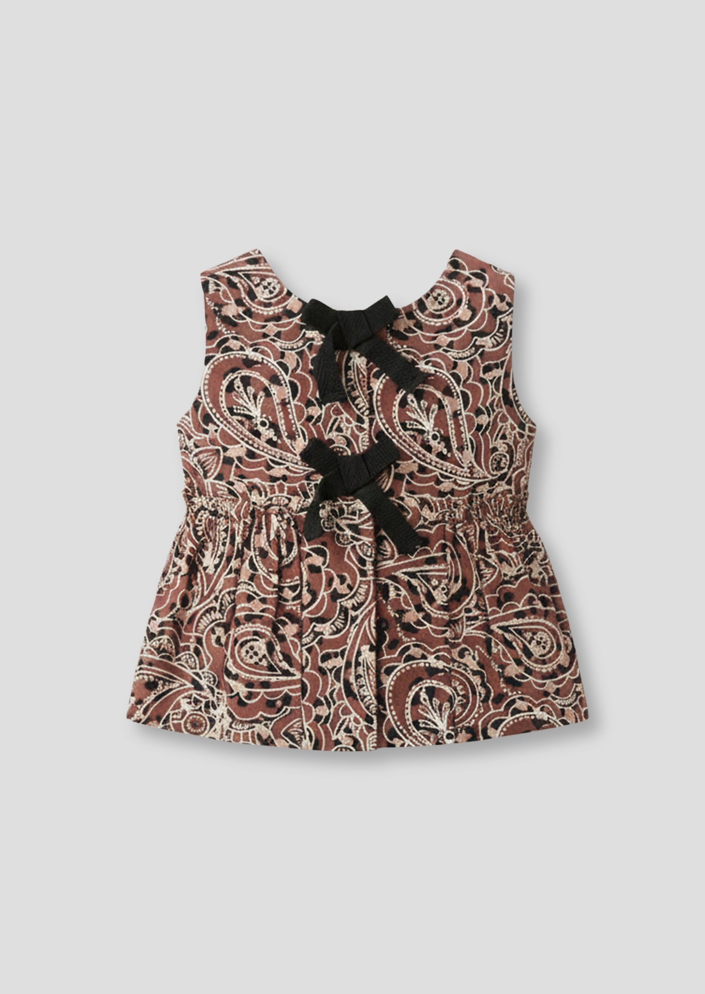 Livvy Leopard Peplum Top