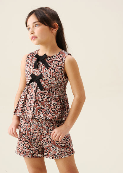 Livvy Leopard Short